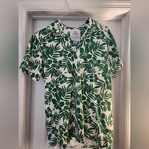 Mens Golf Polo Medium Floral